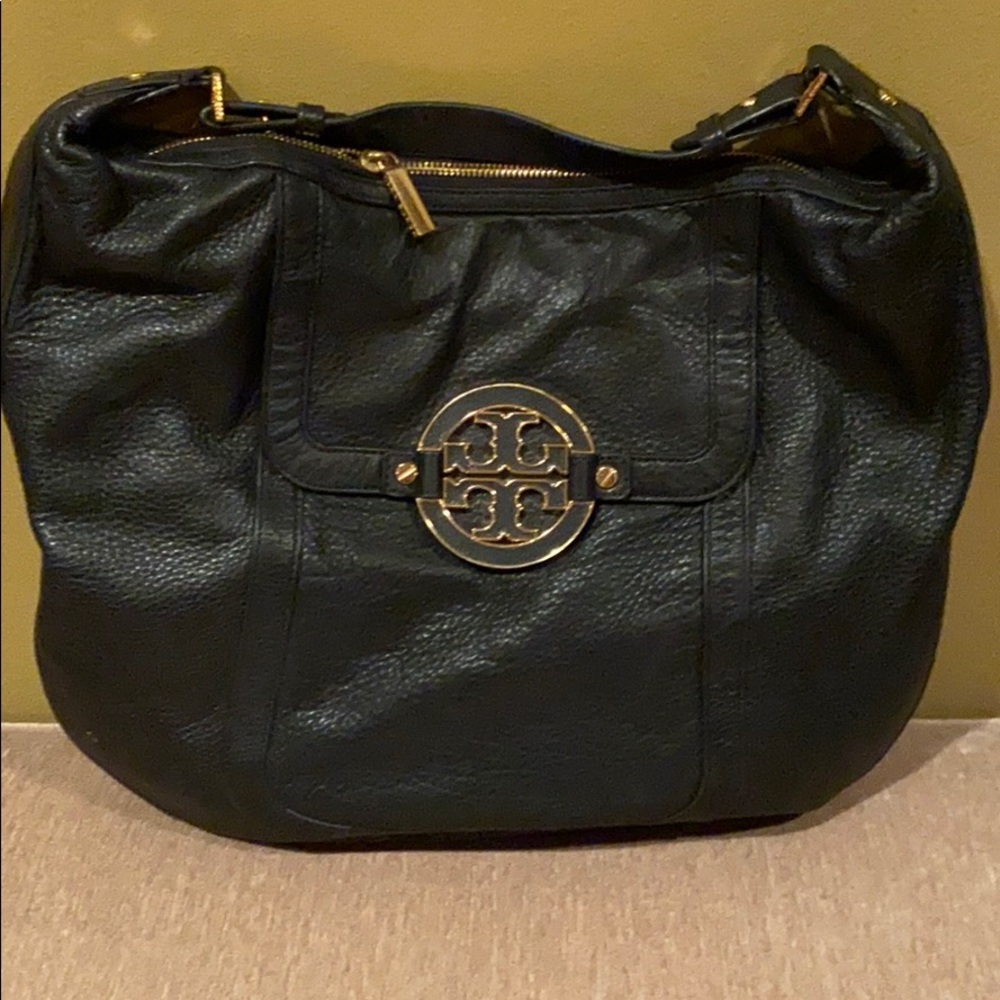 Tory Burch black hobo bag